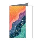 Art Abstract Pattern Mini Greeting Card