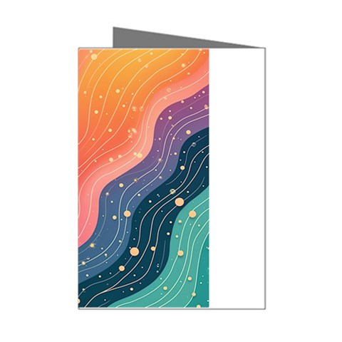 Art Abstract Pattern Mini Greeting Cards (Pkg of 8) from ArtsNow.com Left