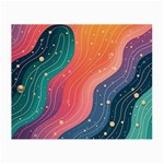 Art Abstract Pattern Small Glasses Cloth