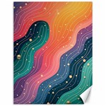 Art Abstract Pattern Canvas 12  x 16 