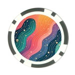 Art Abstract Pattern Poker Chip Card Guard