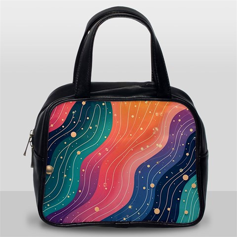 Art Abstract Pattern Classic Handbag (One Side) from ArtsNow.com Front