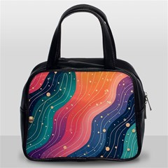 Art Abstract Pattern Classic Handbag (Two Sides) from ArtsNow.com Front