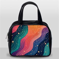 Art Abstract Pattern Classic Handbag (Two Sides) from ArtsNow.com Back