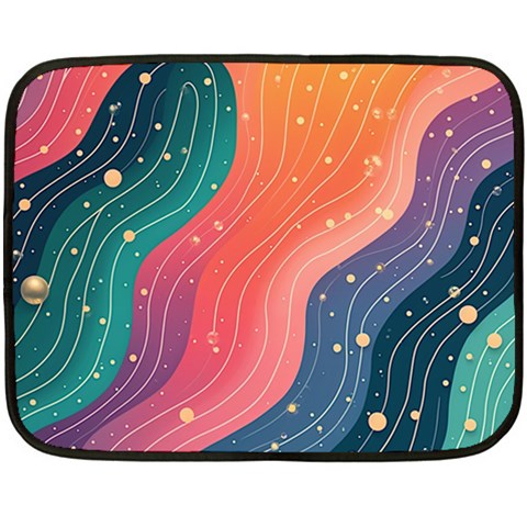 Art Abstract Pattern Fleece Blanket (Mini) from ArtsNow.com 35 x27  Blanket