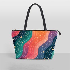 Art Abstract Pattern Classic Shoulder Handbag from ArtsNow.com Front