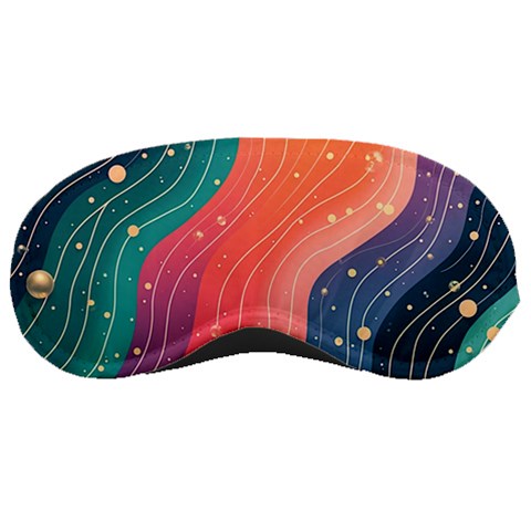 Art Abstract Pattern Sleep Mask from ArtsNow.com Front