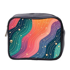 Art Abstract Pattern Mini Toiletries Bag (Two Sides) from ArtsNow.com Front