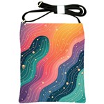 Art Abstract Pattern Shoulder Sling Bag