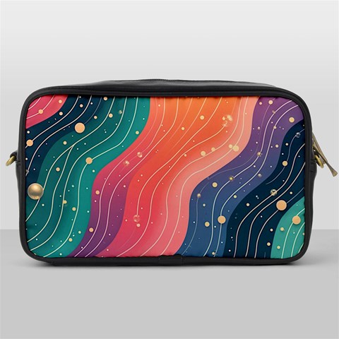 Art Abstract Pattern Toiletries Bag (One Side) from ArtsNow.com Front