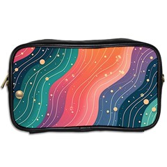 Art Abstract Pattern Toiletries Bag (Two Sides) from ArtsNow.com Back