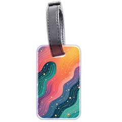 Art Abstract Pattern Luggage Tag (two sides) from ArtsNow.com Front