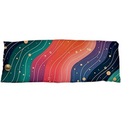 Art Abstract Pattern 15 x40  Body Pillow Case Dakimakura (Two Sides) from ArtsNow.com Front