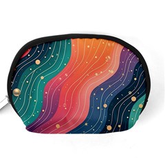 Art Abstract Pattern Accessory Pouch (Medium) from ArtsNow.com Back