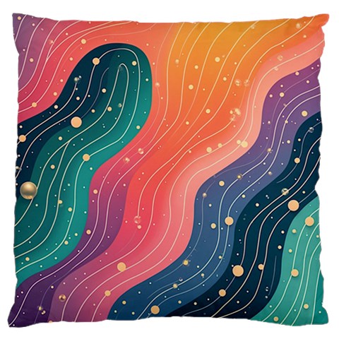 Art Abstract Pattern Standard Premium Plush Fleece Cushion Case (One Side) from ArtsNow.com Front