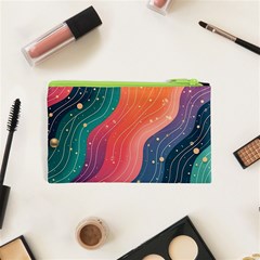 Art Abstract Pattern Cosmetic Bag (XS) from ArtsNow.com Back