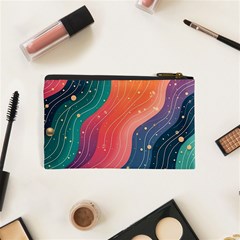 Art Abstract Pattern Cosmetic Bag (XS) from ArtsNow.com Back