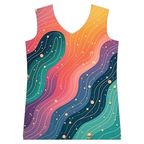 Art Abstract Pattern Women s Basketball Tank Top from ArtsNow.com Front