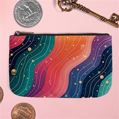 Art Abstract Pattern Large Coin Purse from ArtsNow.com Front