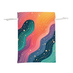 Art Abstract Pattern Lightweight Drawstring Pouch (S) from ArtsNow.com Front