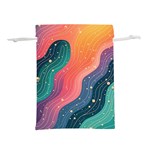 Art Abstract Pattern Lightweight Drawstring Pouch (L)