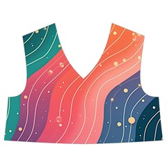 Art Abstract Pattern Kids  Midi Sailor Dress from ArtsNow.com Front Top