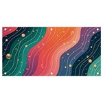 Art Abstract Pattern Banner and Sign 4  x 2 