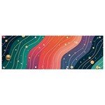 Art Abstract Pattern Banner and Sign 9  x 3 