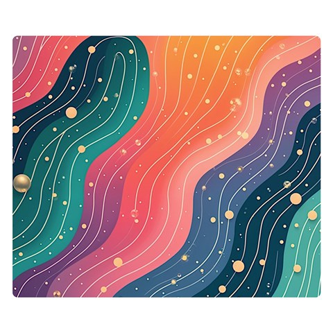 Art Abstract Pattern Premium Plush Fleece Blanket (Small) from ArtsNow.com 50 x40  Blanket Front