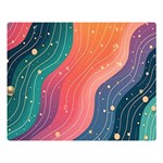 Art Abstract Pattern Premium Plush Fleece Blanket (Large)