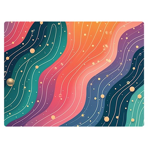 Art Abstract Pattern Two Sides Premium Plush Fleece Blanket (Baby Size) from ArtsNow.com 40 x30  Blanket Front