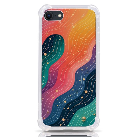 Art Abstract Pattern iPhone SE from ArtsNow.com Front