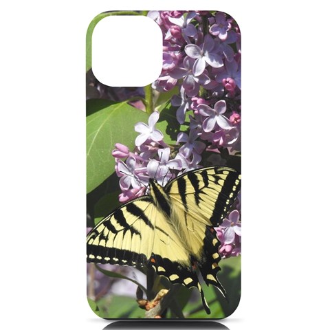 Eastern Swallowtail Butterfly Phone Case iPhone 14 Black UV Print PC Hardshell Case from ArtsNow.com Front