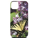 Eastern Swallowtail Butterfly Phone Case iPhone 14 Plus Black UV Print PC Hardshell Case