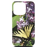 Eastern Swallowtail Butterfly Phone Case iPhone 14 Pro Black UV Print PC Hardshell Case