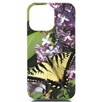 Eastern Swallowtail Butterfly Phone Case iPhone 14 Pro Max Black UV Print PC Hardshell Case