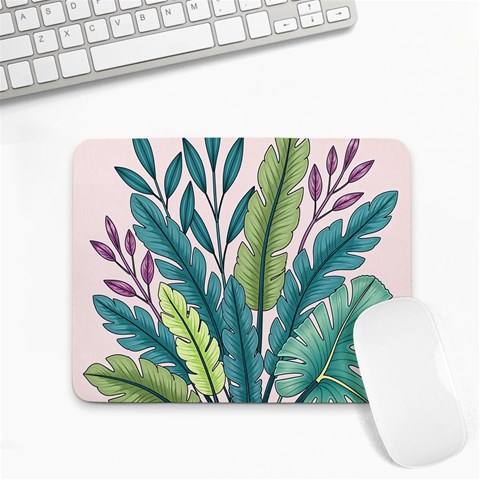 Illustrations Plants Nature Leaves Small Mousepad from ArtsNow.com Front