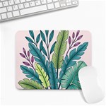 Illustrations Plants Nature Leaves Small Mousepad