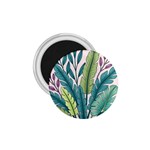 Illustrations Plants Nature Leaves 1.75  Magnets