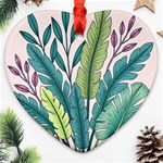 Illustrations Plants Nature Leaves Ornament (Heart)