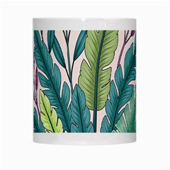 Illustrations Plants Nature Leaves White Mug from ArtsNow.com Center