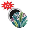 Illustrations Plants Nature Leaves 1.75  Magnets (10 pack) 