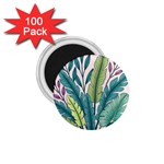 Illustrations Plants Nature Leaves 1.75  Magnets (100 pack) 