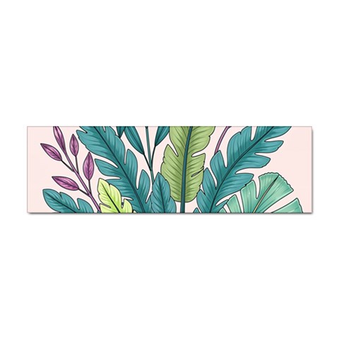 Illustrations Plants Nature Leaves Sticker (Bumper) from ArtsNow.com Front