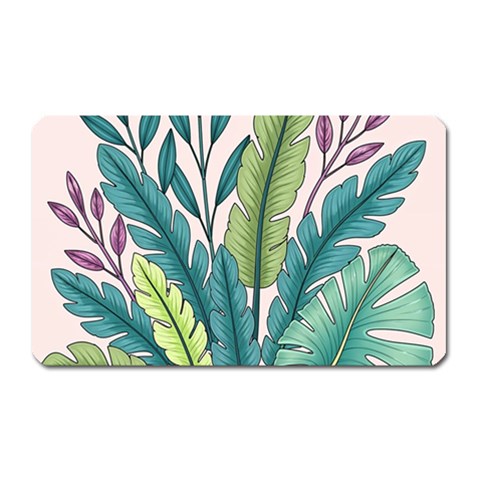 Illustrations Plants Nature Leaves Magnet (Rectangular) from ArtsNow.com Front