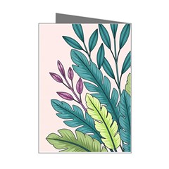 Illustrations Plants Nature Leaves Mini Greeting Card from ArtsNow.com Right