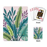 Illustrations Plants Nature Leaves Playing Cards Single Design (Rectangle)