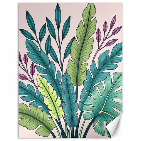 Illustrations Plants Nature Leaves Canvas 12  x 16  from ArtsNow.com 11.86 x15.41  Canvas - 1