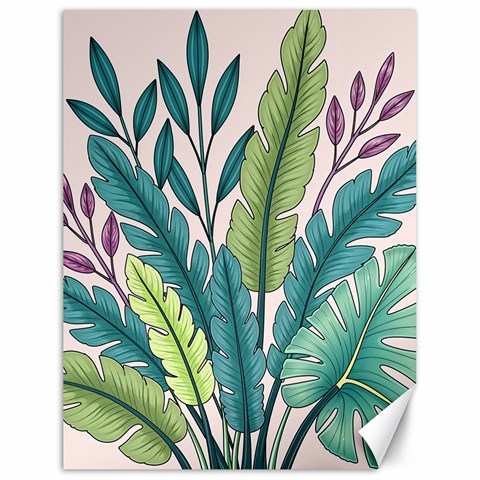 Illustrations Plants Nature Leaves Canvas 18  x 24  from ArtsNow.com 17.8 x23.08  Canvas - 1