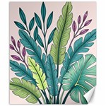 Illustrations Plants Nature Leaves Canvas 20  x 24 